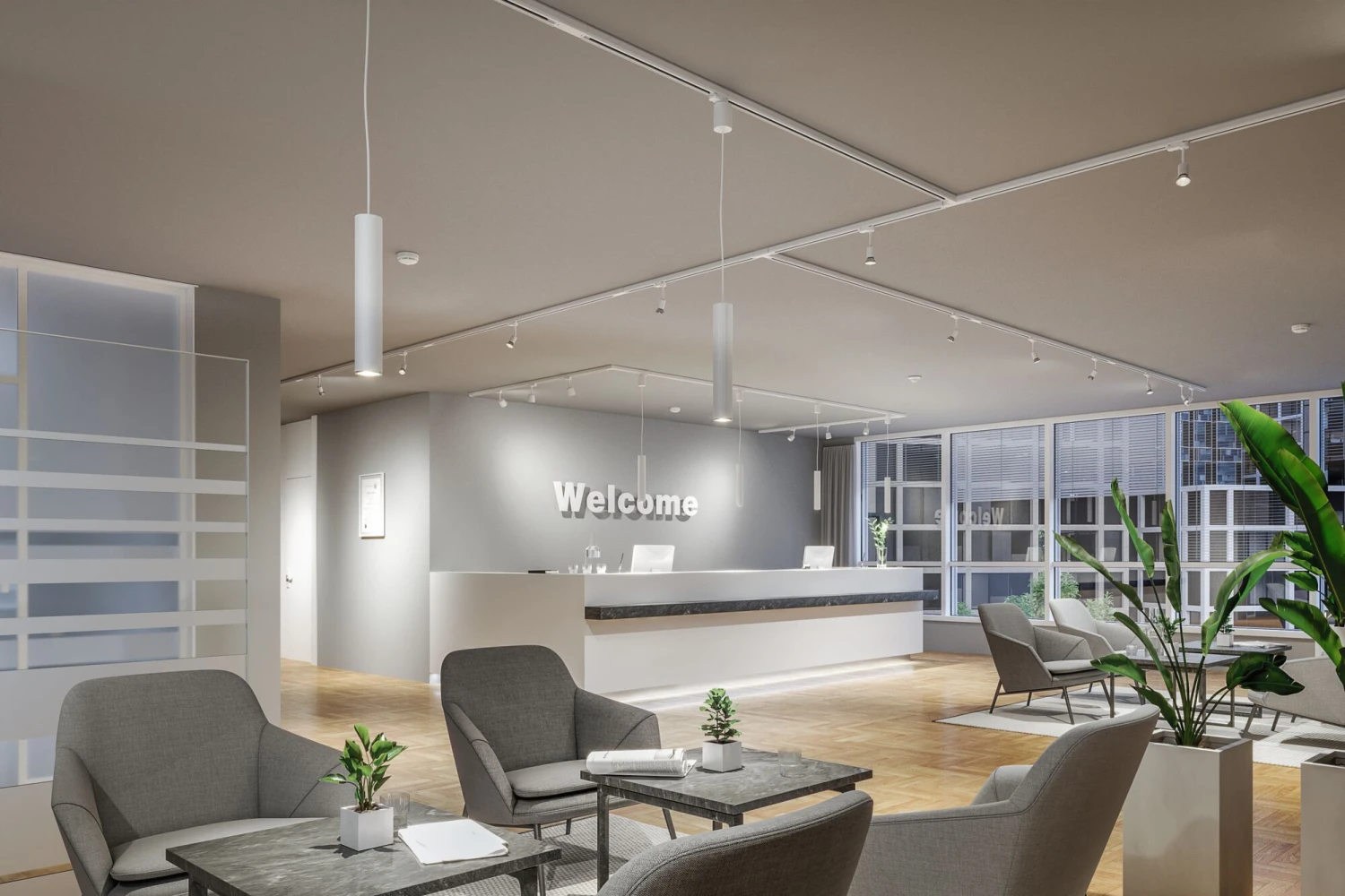 Paulmann ProRail3 LED Schienenspot Zeuz 39° 2860lm 33W 3000K Dimmbar 230V Silber - Image 3