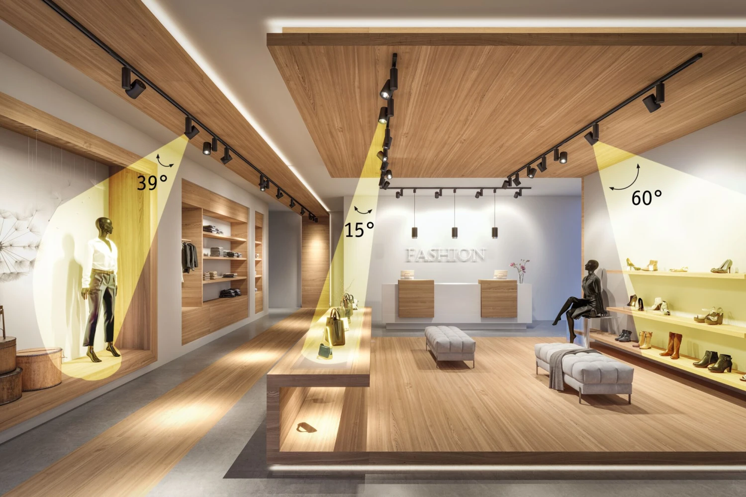 Paulmann ProRail3 LED Schienenspot Zeuz 39° 2860lm 33W 4000K Dimmbar 230V Weiß - Image 5