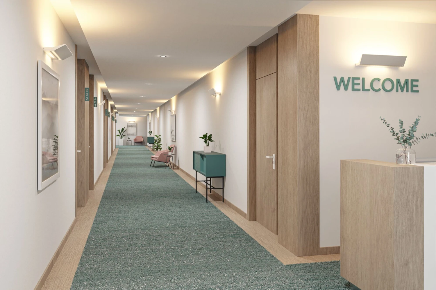 Paulmann LED Wandleuchte Smart Home Zigbee 3.0 Ranva Tunable White 1.400lm / 210lm 230V 13W Dimmbar Weiß Matt - Image 5