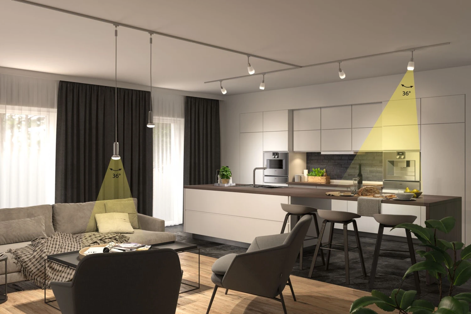 Paulmann Standard 230V LED Reflektor R80 730lm 10W 2700K Silber – Bild 3