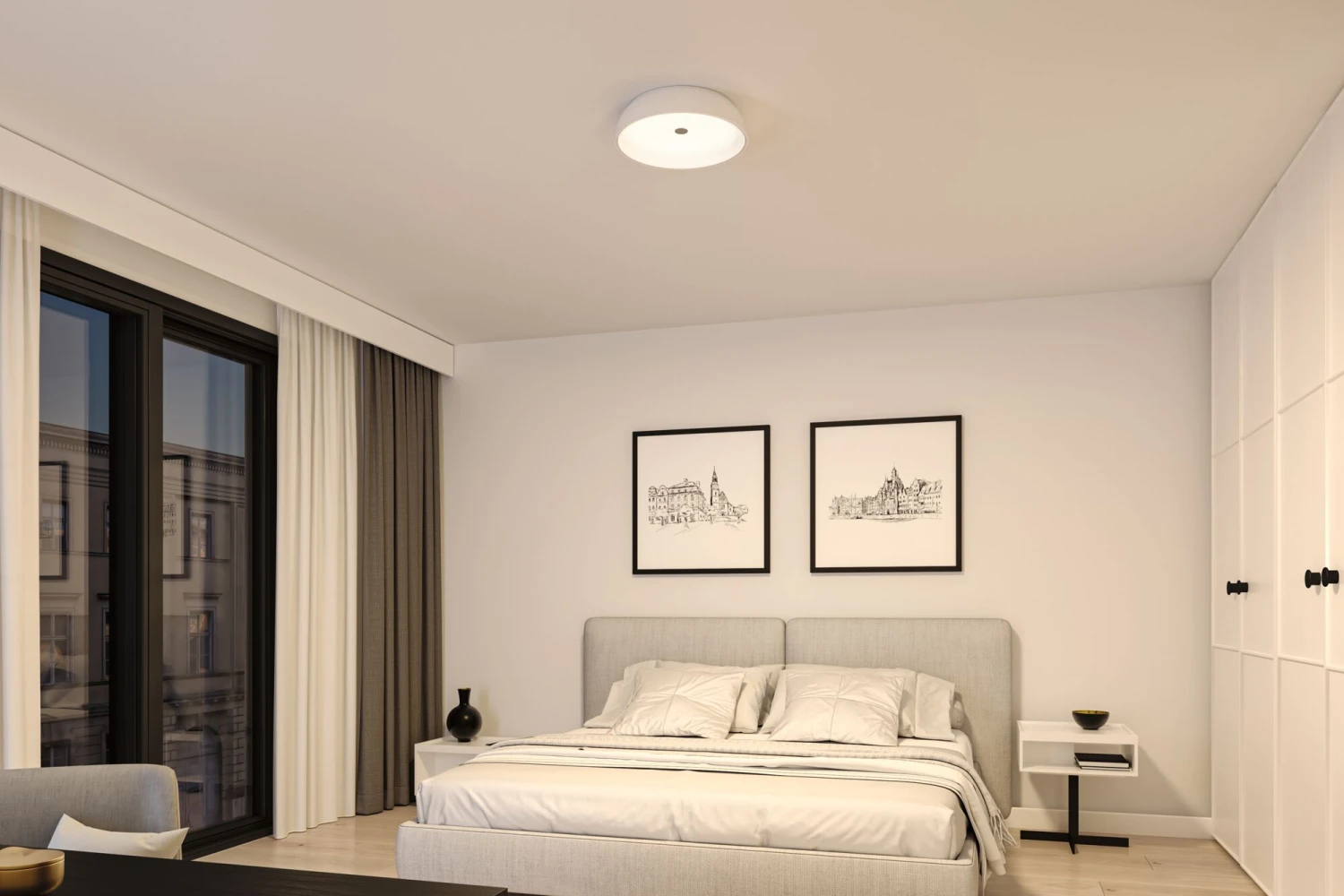 Paulmann LED Deckenleuchte 3-Step-Dim Jaron 2700K 1900lm 230V 26,5W Dimmbar Weiß Matt - Image 4