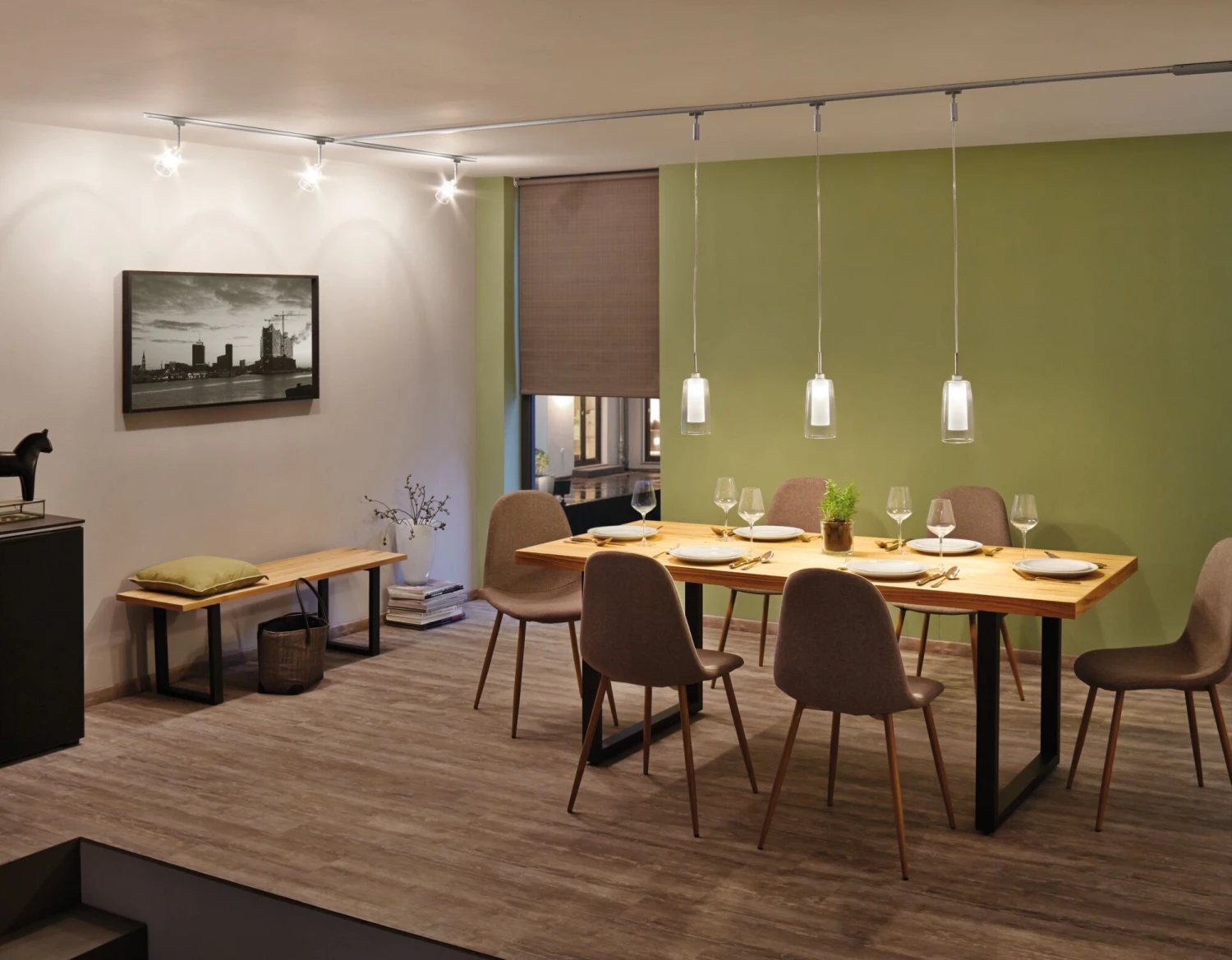 Paulmann Standard 230V LED Reflektor 3er-Pack 3x425lm 3x6,5W 2700K Alu - Image 4